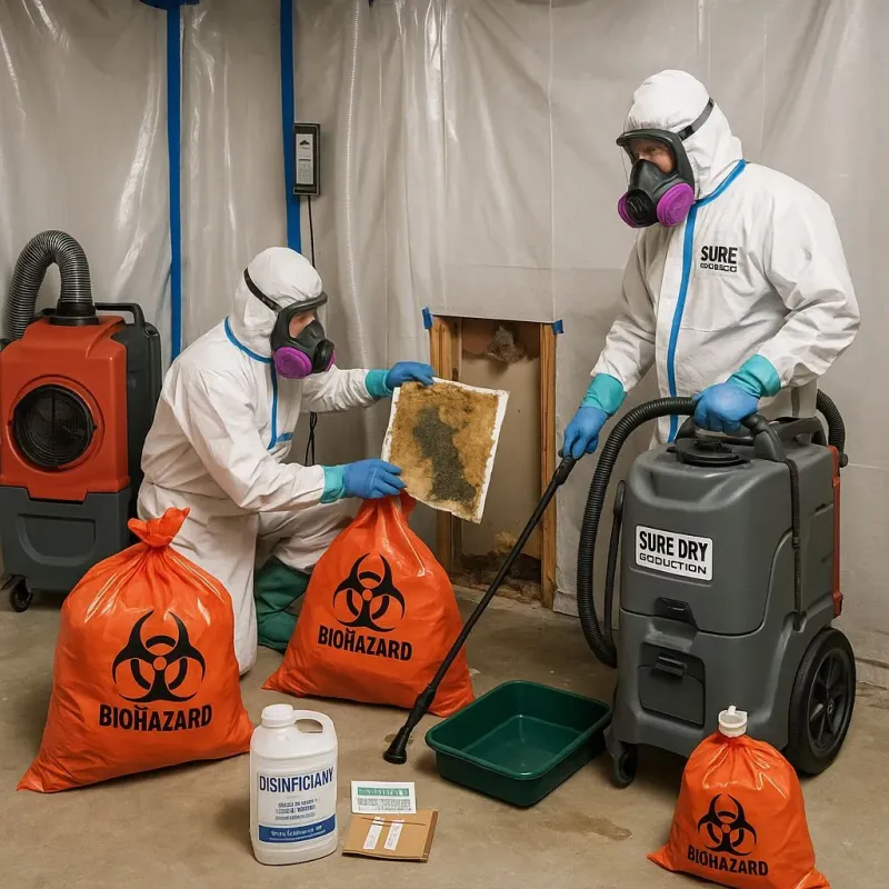 Contaminated Water Handling Protocols process in Simsbury Center, CT